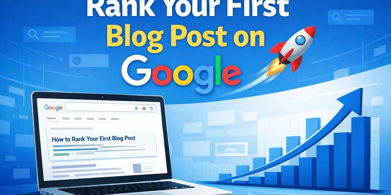 rank your first blog post