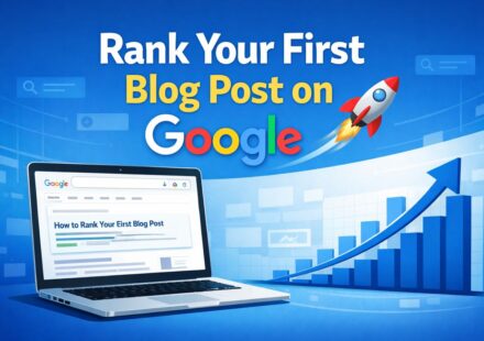 rank your first blog post