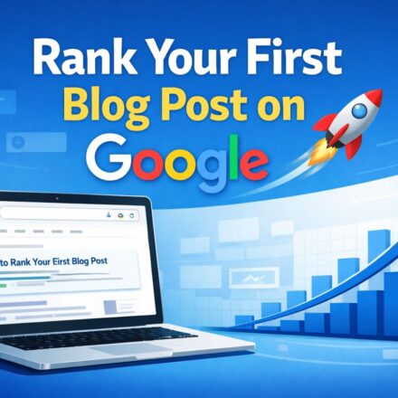 rank your first blog post