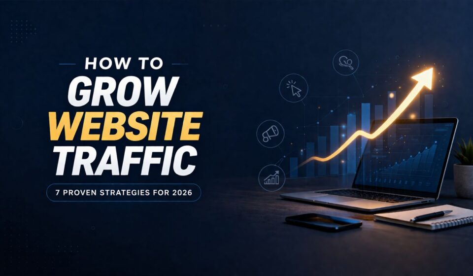 how to grow website traffic