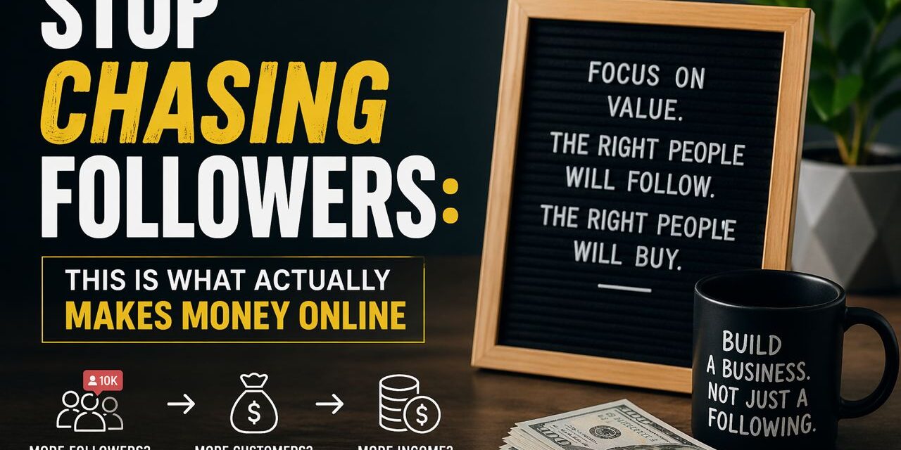 stop chasing followers
