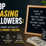 stop chasing followers